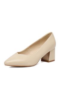 Lasocki Czółenka CEO-HMS3022-2 Beżowy. Kolor: beżowy. Materiał: materiał #5