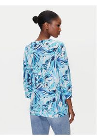 Olsen Bluzka 11105044 Niebieski Regular Fit. Kolor: niebieski. Materiał: bawełna #3
