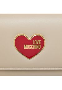 Love Moschino - LOVE MOSCHINO Torebka JC4225PP1ILN211A Beżowy. Kolor: beżowy #2
