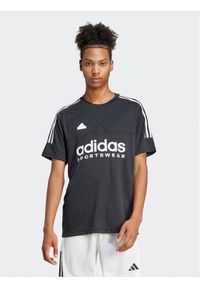Adidas - adidas T-Shirt Tiro IP3779 Czarny Regular Fit. Kolor: czarny. Materiał: syntetyk #1