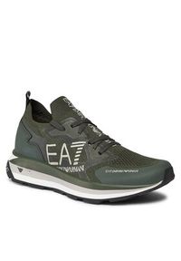 EA7 Emporio Armani Sneakersy X8X113 XK269 S865 Khaki. Kolor: brązowy. Materiał: materiał #2
