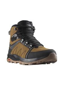 salomon - Buty do chodzenia męskie Salomon Outchill Ts Cswp. Wysokość cholewki: za kostkę. Kolor: brązowy. Materiał: materiał, skóra, syntetyk. Szerokość cholewki: normalna. Sport: turystyka piesza