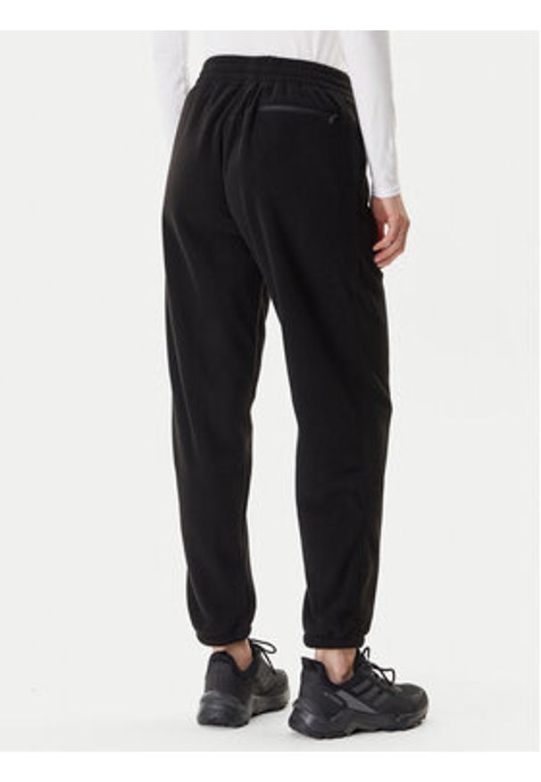 The North Face Spodnie dresowe Glacier NF0A8DQR Czarny Regular Fit. Kolor: czarny. Materiał: syntetyk