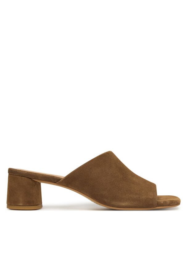 Vagabond Shoemakers Klapki Piper 5921-240-89 Brązowy. Kolor: brązowy. Materiał: skóra, zamsz