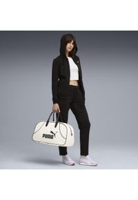 Puma - Damski dres z kapturem i metalicznym wykończeniem PUMA. Kolor: czarny, wielokolorowy, brązowy, zielony. Materiał: dresówka. Wzór: aplikacja. Sport: fitness #2