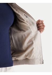 BOSS Kurtka skórzana H-Muller 50543213 Beżowy Regular Fit. Kolor: beżowy. Materiał: skóra #4