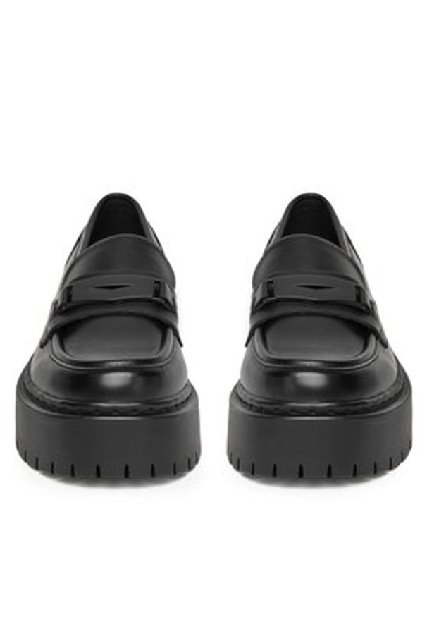 DeeZee Loafersy 13123D-3 Czarny. Kolor: czarny. Materiał: materiał, syntetyk