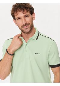 BOSS - Boss Polo Paddy 1 50512995 Zielony Regular Fit. Typ kołnierza: polo. Kolor: zielony. Materiał: bawełna