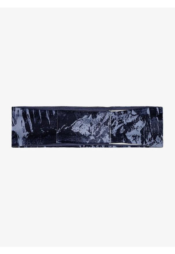 Opaska na głowę Smartwool Active Stretch Headband - nightfall blue mountain. Kolor: niebieski