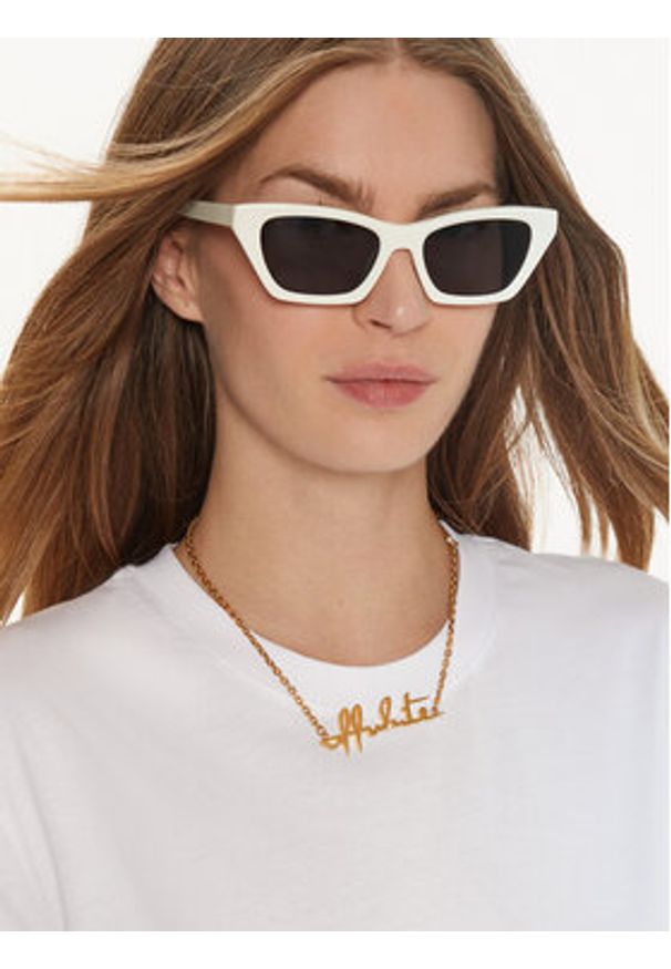 OFF-WHITE - Off-White Naszyjnik OWOB026R21MET0017600 Złoty. Materiał: metalowe. Kolor: złoty