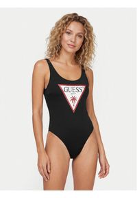 Guess Strój kąpielowy E6GJ43 KF442 Czarny. Kolor: czarny. Materiał: syntetyk #1