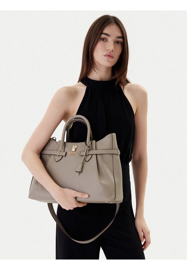 Guess Torebka Yesba HWBG78 33070 Brązowy. Kolor: brązowy. Materiał: skórzane