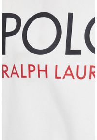 Polo Ralph Lauren - Bluza. Typ kołnierza: polo. Kolor: beżowy. Wzór: nadruk #6
