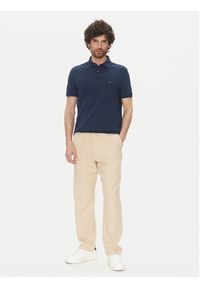TOMMY HILFIGER - Tommy Hilfiger Polo 1985 MW0MW17770 Granatowy Regular Fit. Typ kołnierza: polo. Kolor: niebieski. Materiał: bawełna #5