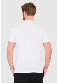 DSQUARED2 Biały t-shirt męski z dużym logo icon. Kolor: biały #3