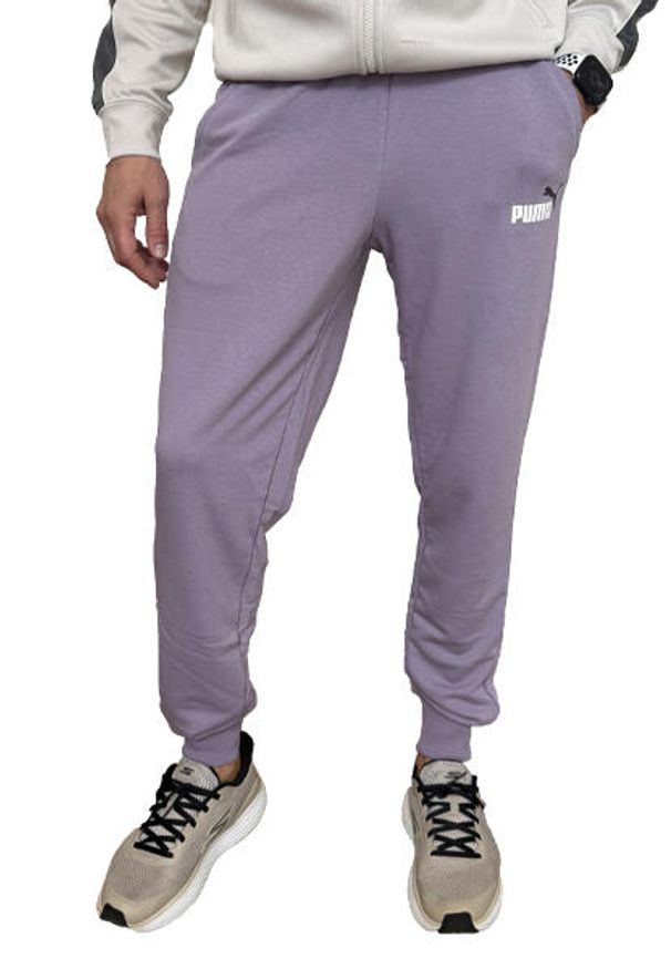 Jogging Puma ESS+ 2 Col Logo. Kolor: fioletowy. Sport: bieganie