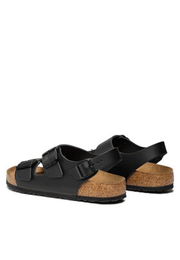 Birkenstock Sandały Milano Bs 0034191 Czarny. Kolor: czarny. Materiał: skóra