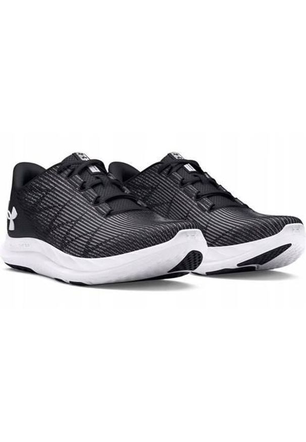 Buty do biegania męskie Under Armour BUTYUACHARGEDSPEEDSWIFT302699900185. Kolor: czarny, biały, wielokolorowy. Materiał: materiał, syntetyk. Szerokość cholewki: normalna