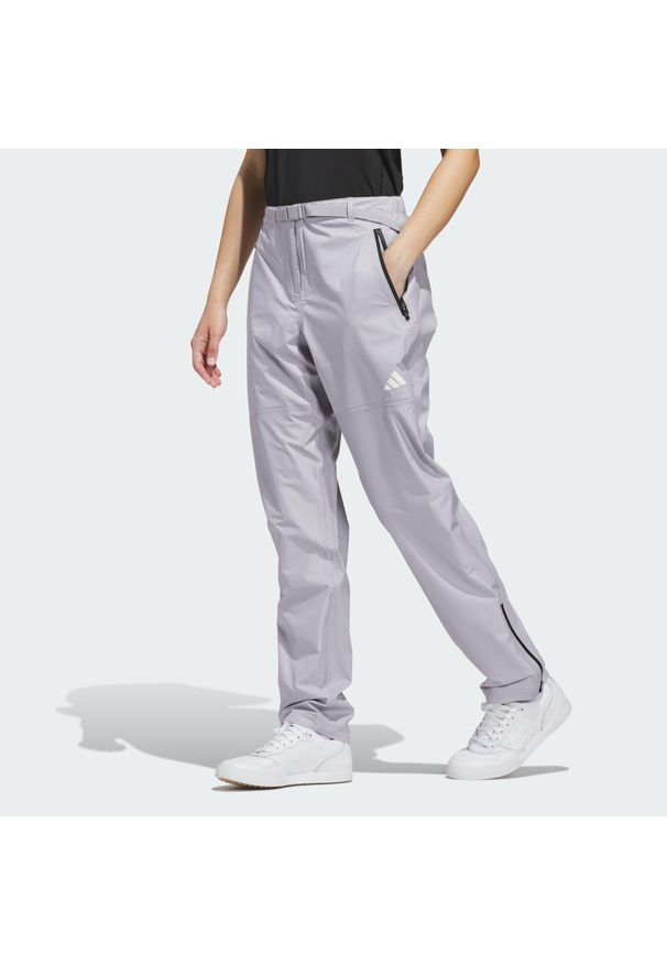Adidas - Spodnie Ultimate365 Tour CLIMAPROOF+. Kolor: szary. Technologia: ClimaProof (Adidas). Sport: golf