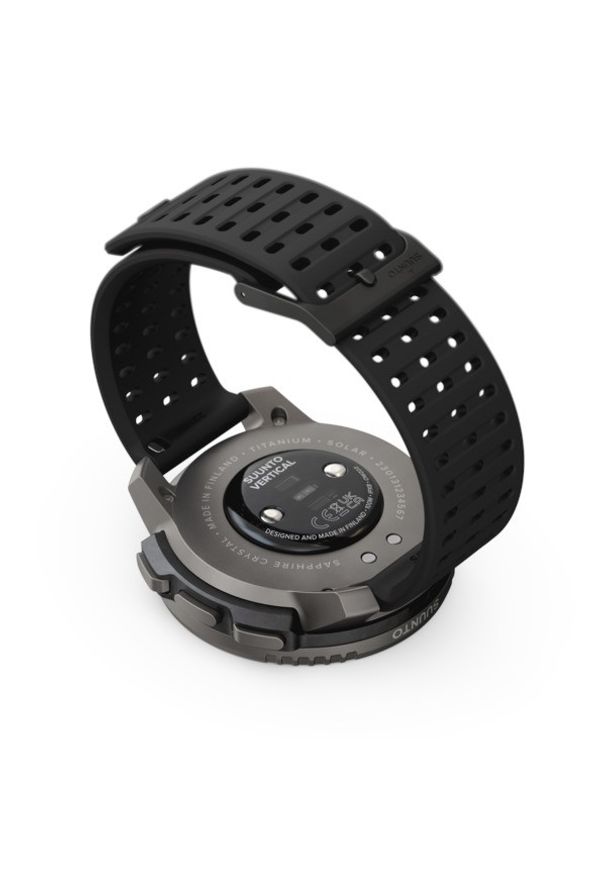 SUUNTO - Suunto Vertical Titanium Solar Black. Styl: casual, sportowy
