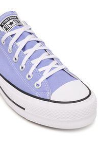 Converse Trampki Chuck Taylor All Star Lift Platform A16105C Fioletowy. Kolor: fioletowy. Materiał: materiał. Obcas: na platformie #4