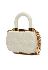Love Moschino - LOVE MOSCHINO Torebka JC4056PP1MLA0110 Écru. Materiał: skórzane