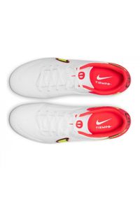 Buty piłkarskie Nike Tiempo Legend 9 Academy Mg M DA1174-176 wielokolorowe białe. Kolor: wielokolorowy. Materiał: materiał, skóra, syntetyk. Szerokość cholewki: normalna. Sezon: jesień. Sport: piłka nożna #8