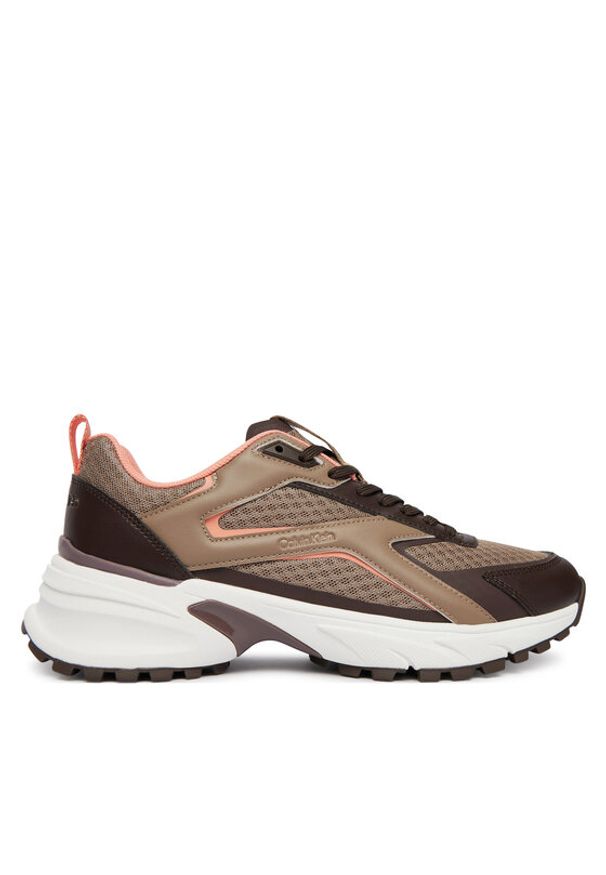 Calvin Klein Sneakersy Hike Run Ckstripe Mesh HW0HW03002 Różowy. Kolor: różowy. Materiał: materiał. Sport: bieganie