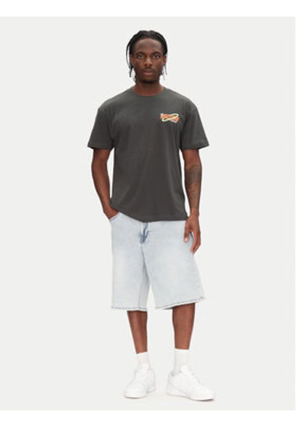 Volcom T-Shirt Filip Rygalski A4312504 Szary Loose Fit. Kolor: szary. Materiał: bawełna