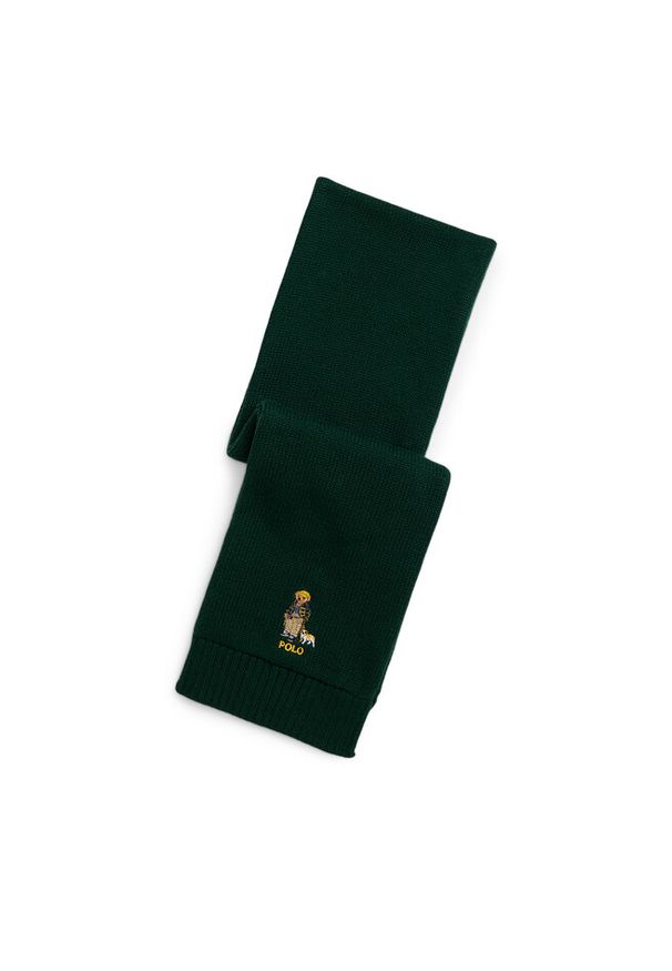Szalik Polo Ralph Lauren. Kolor: zielony