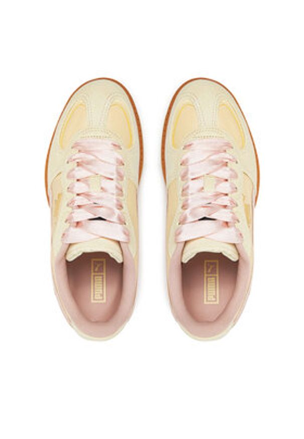 Puma Sneakersy Palermo Moda CF Wns 401306 02 Żółty. Kolor: żółty. Materiał: zamsz, skóra