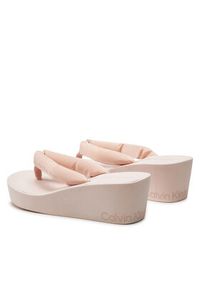 Calvin Klein Jeans Japonki Beach Wedge Sandal Padded Ny YW0YW01397 Różowy. Kolor: różowy #3