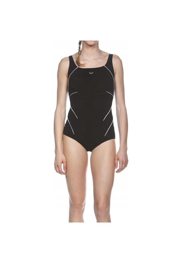 Strój kąpielowy jednoczęściowy damski na basen Arena Jewel. Kolor: czarny