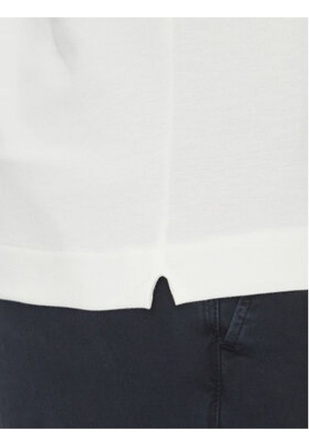 Lacoste Polo PH9851 Biały Classic Fit. Typ kołnierza: polo. Kolor: biały. Materiał: syntetyk