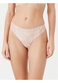 Chantelle Stringi Soft Stretch C11D90 Różowy. Kolor: różowy. Materiał: syntetyk