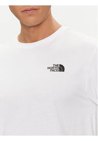The North Face T-Shirt Redbox NF0A87NV Biały Regular Fit. Kolor: biały. Materiał: bawełna #3