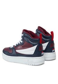 Fila Sneakersy Fxventuno Mid Teens FFT0084.33064 Czerwony. Kolor: czerwony