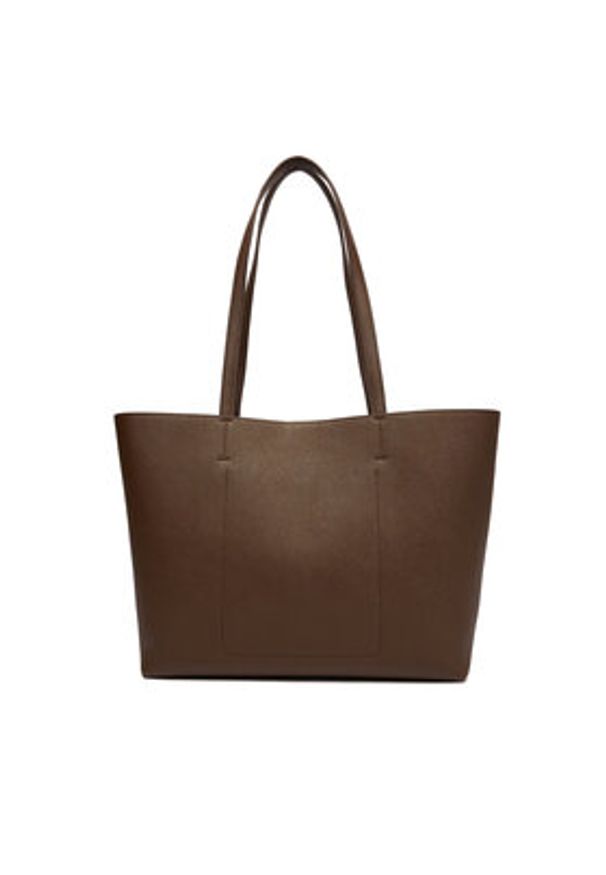 DKNY Torebka R52AKG54 Brązowy. Kolor: brązowy. Materiał: skórzane