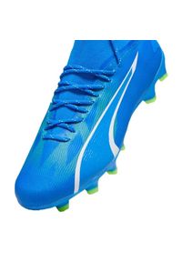 Buty piłkarskie Puma Ultra Pro FG/AG M 107422 03 niebieskie. Kolor: niebieski. Materiał: dzianina. Szerokość cholewki: normalna. Sport: piłka nożna #7