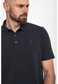 Karl Lagerfeld - Polo męskie z logo KARL LAGERFELD. Typ kołnierza: polo #4