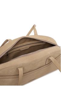 Gino Rossi - GINO ROSSI Torebka EO-LA224-19327-2 Beżowy. Kolor: beżowy. Materiał: skórzane, zamszowe #5