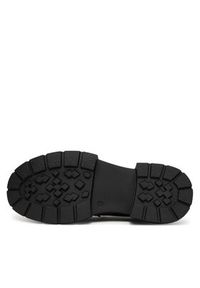 DeeZee Loafersy 60166-2 Czarny. Kolor: czarny. Materiał: syntetyk, materiał