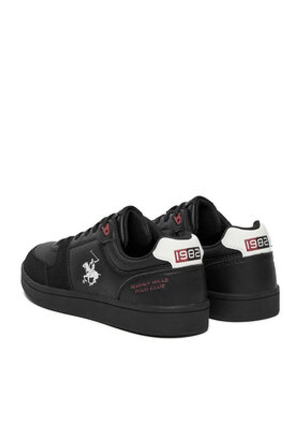 Beverly Hills Polo Club Sneakersy CEO-S25C096A-1 Czarny. Kolor: czarny. Materiał: materiał, syntetyk