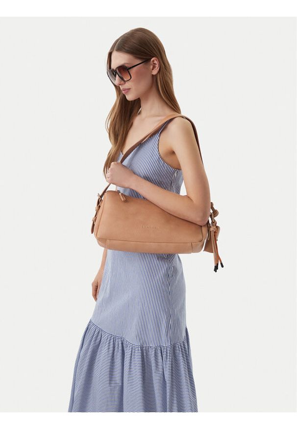 Hispanitas Torebka BV264531 Brązowy. Kolor: brązowy. Materiał: skórzane