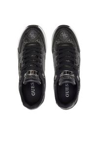 Guess Sneakersy Moxea FLTMOX ELE12 Czarny. Kolor: czarny. Materiał: skóra #6