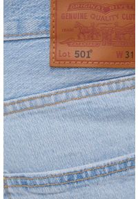 Levi's® - Levi's szorty jeansowe męskie. Okazja: na spotkanie biznesowe, na co dzień. Kolor: niebieski. Materiał: jeans. Styl: biznesowy, casual #4