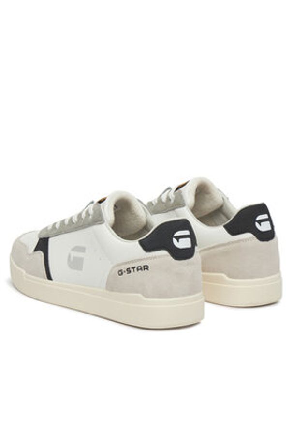 G-Star RAW - G-Star Raw Sneakersy V5-10502 Biały. Kolor: biały. Materiał: skóra, syntetyk
