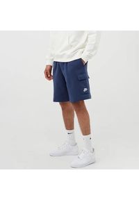 Spodenki Sportowe Męskie Nike M NSW Club FT Cargo Short. Kolor: niebieski. Długość: krótkie. Sezon: lato #1