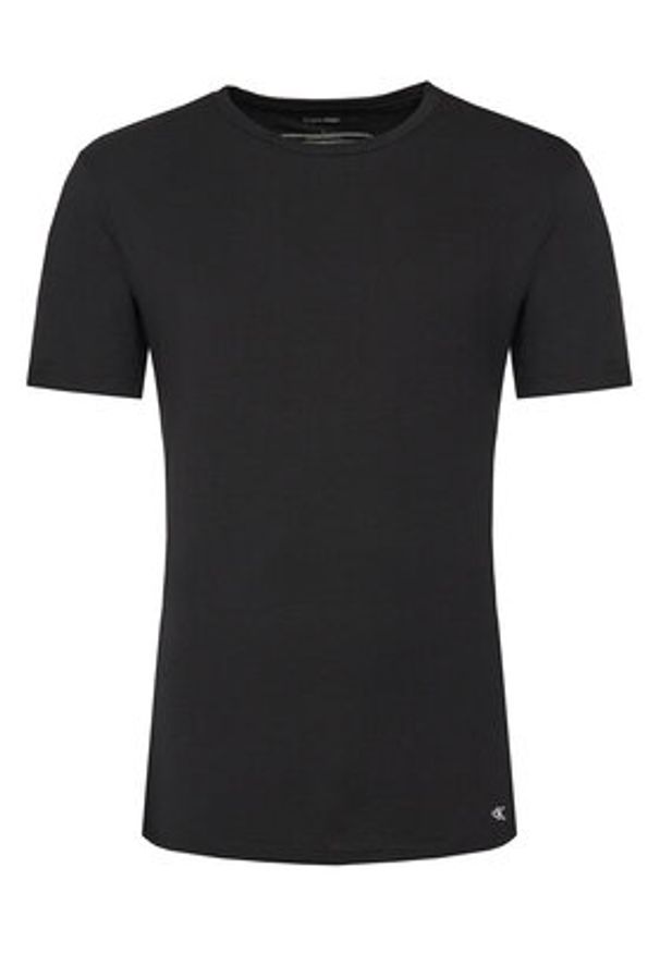 Calvin Klein Underwear Komplet t-shirtów LV00NB4185 Czarny Regular Fit. Kolor: czarny. Materiał: bawełna