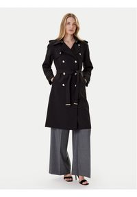 Morgan Trencz 242-GTRENCH Czarny Regular Fit. Kolor: czarny. Materiał: syntetyk #1